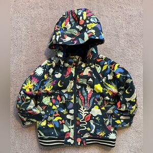 Burton 3T varsity style hooded jacket.